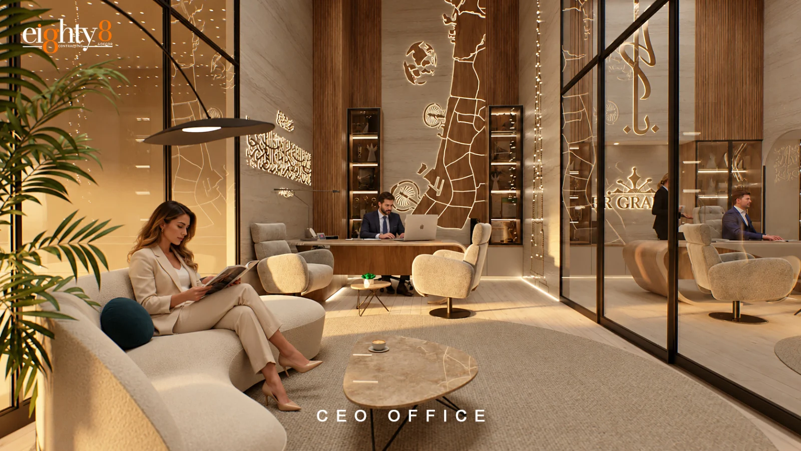 The Chairman’s Office — Design detail 6